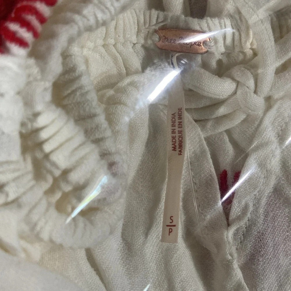 New! Free People Floral Emory Embroidered Sun Midi Dress white nwot 27074 - Picture 13 of 14